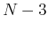$N-3$