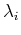 $\lambda_i$
