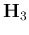 ${\bf H}_3$