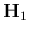 ${\bf H}_1$