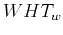 $WHT_w$