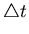 $\triangle t$