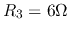 $R_3=6\Omega$