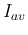 $\displaystyle I_{av}$