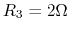 $R_3=2\Omega$