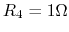 $R_4=1\Omega$