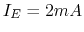 $I_E=2 mA$
