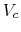 $V_c$