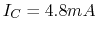 $I_C=4.8 mA$