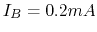 $I_B=0.2 mA$
