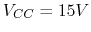 $V_{CC}=15V$