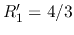 $R'_1=4/3$