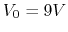 $V_0=9V$