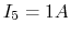 $I_5=1A$