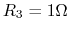$R_3=1\Omega$