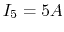 $I_5=5A$