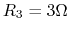 $R_3=3\Omega$