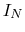 $I_N$