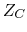 $Z_C$