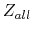 $Z_{all}$