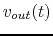 $v_{out}(t)$