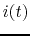 $i(t)$