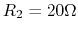 $R_2=20\Omega$