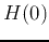 $H(0)$