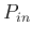 $P_{in}$