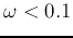 $\omega\tay<0.1$