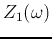 $Z_1(\omega)$