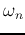 $\omega_n$