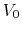 $V_0$