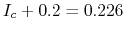 $I_c+0.2=0.226$