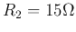 $R_2=15\Omega$