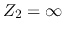 $Z_2=\infty$