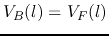 $V_B(l)=V_F(l)$
