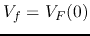 $V_f=V_F(0)$