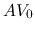 $AV_0$