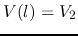 $V(l)=V_2$