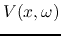 $V(x,\omega)$
