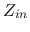 $Z_{in}$