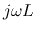 $j\omega L$